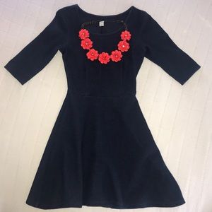 Old Navy “denim” sweatshirt fit and flare dress XS